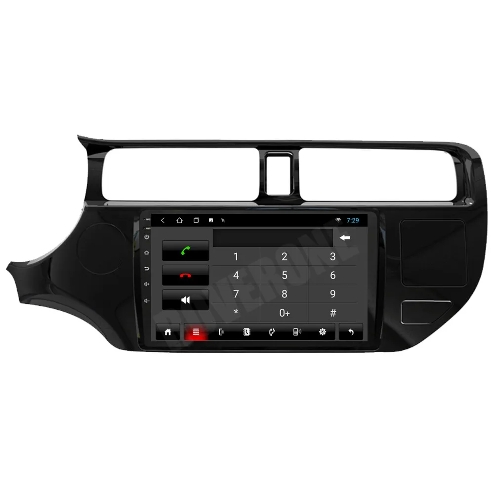 Автомобильная Мультимедийная система RoverOne Android 10 для Kia Rio K3 2011 2012 радио стерео