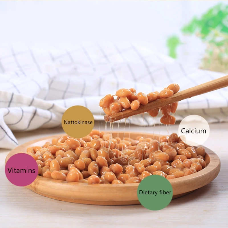 10 шт. порошок Natto классическое домашнее питание липкий соевый Bacillus здоровый дом
