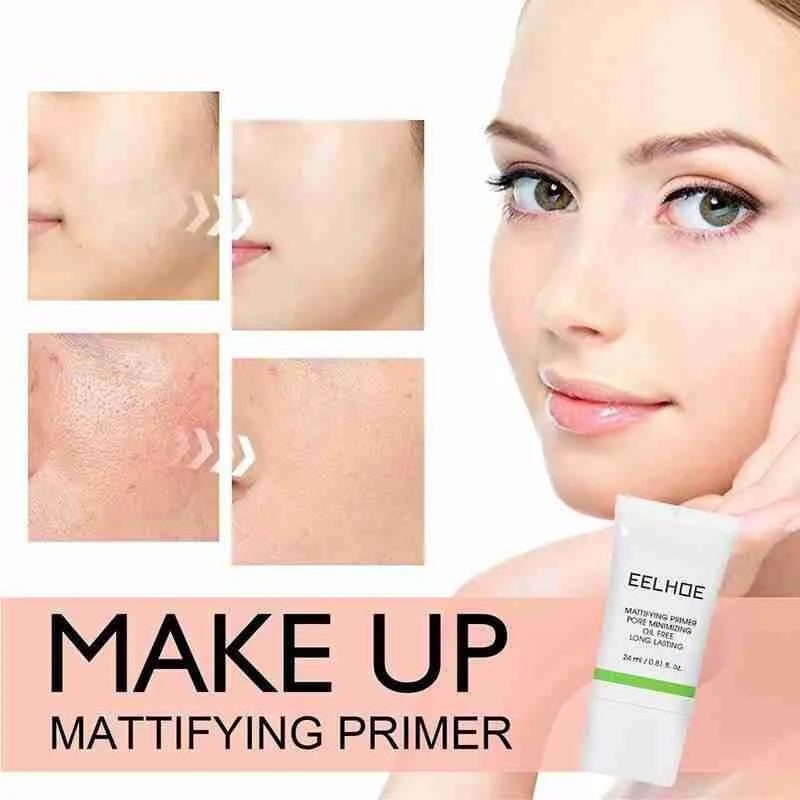 

24ml Pre-makeup Isolation Moisturizing Cream Oil Control Moisturizing Shrink Isolation Lasting Waterproof Cosmetics Cream P V7C8