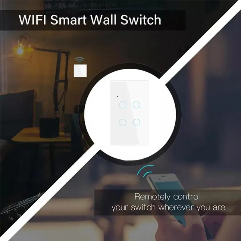 Умный сенсорный высветильник ель с поддержкой Wi-Fi 3/4-250 В переменного тока |