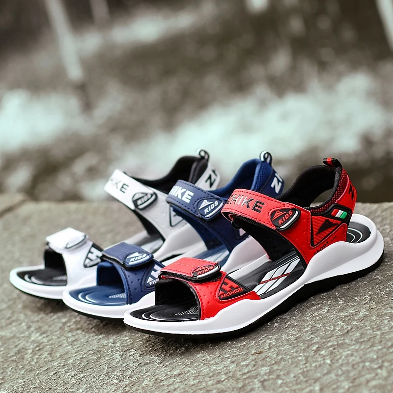 

Boys Summer Sandals New Fashion Children kids Casual Footwear High Quality Boys Girls Beach Shoes Soft Bottom Comfortable