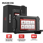 Диагностический сканер MUCAR CS6 OBD2, устройство для считывания кодов двигателя автомобиля, маслоEPBSASTPMSTBAABS, с 7 бесплатными перезаказами