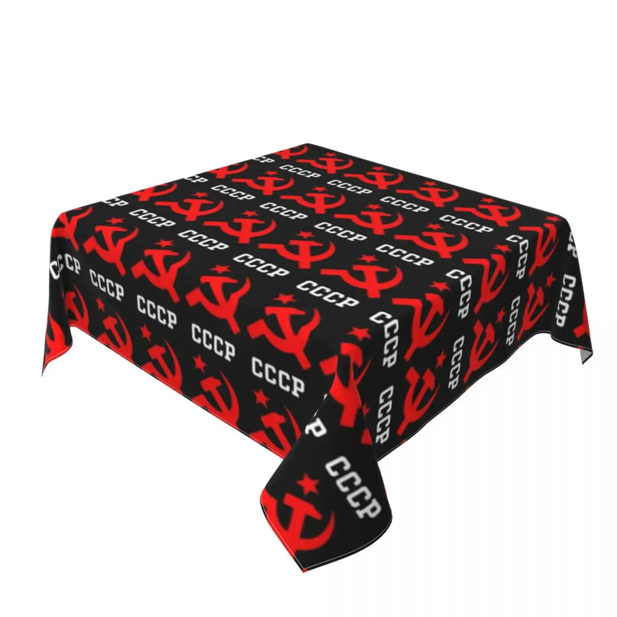 Communist Tablecloth Cheap Kawaii Table Cover Summer Custom Protection Polyester Cloth | Дом и сад