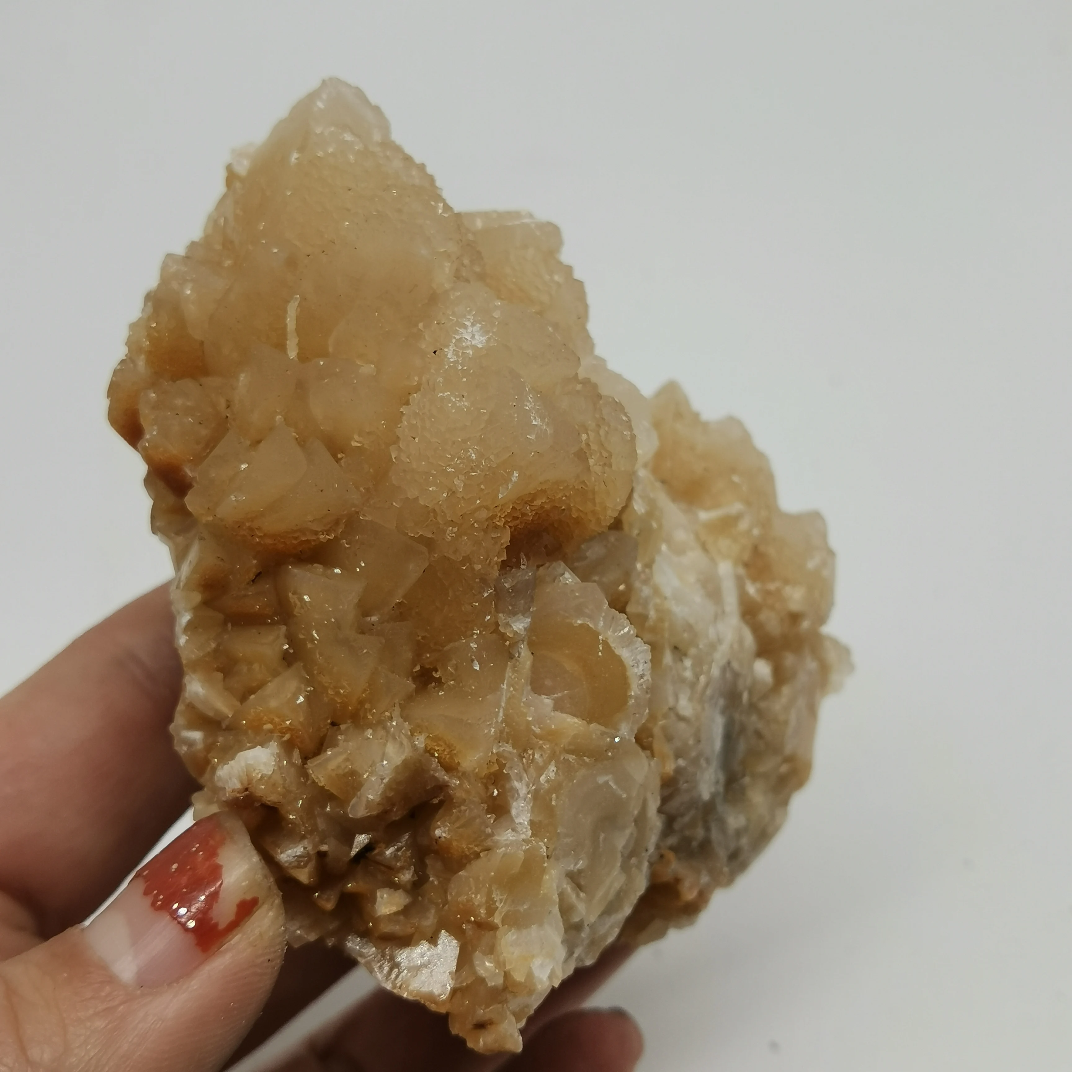 Непревзойденный Природный Сталактит камень 238 г целебный минеральный образец #