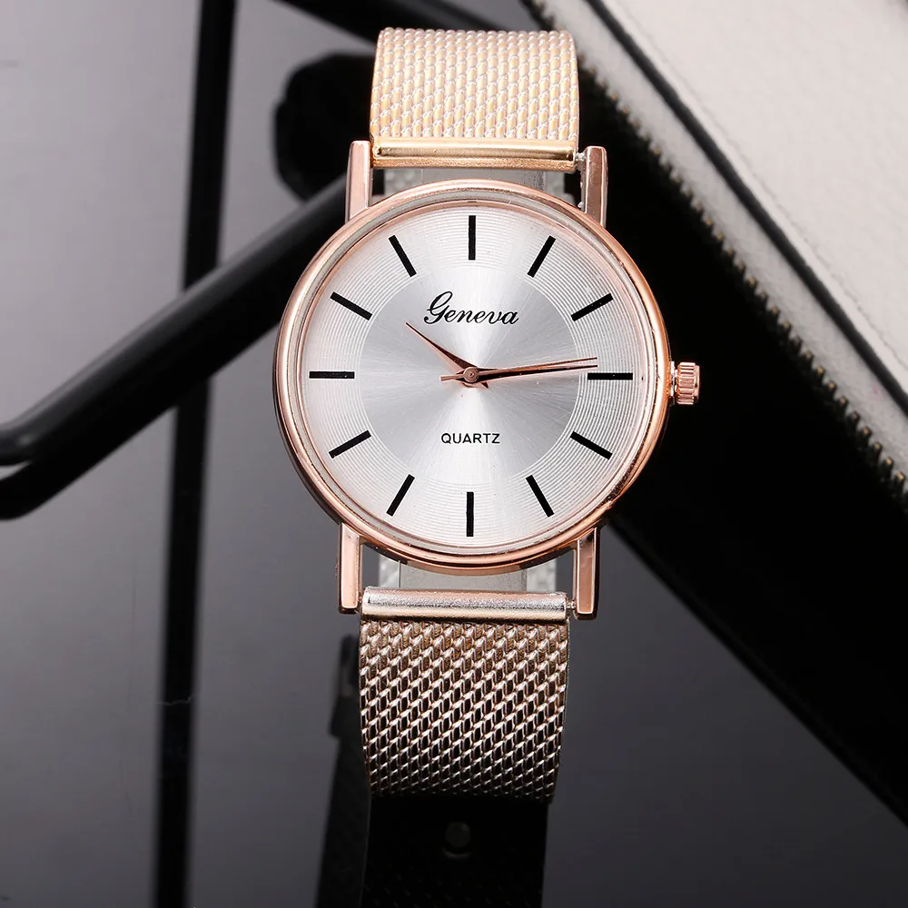 

2021 New Women High-end Blue Glass Fashion Casual Leather Belt Watches Simple Ladie Small Dial Quartz Clock Dress Wristwatch