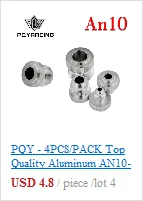 Штыревой AN6 до 1/2 NPT 1/4 NPT 3/8NPT M10* 1,5 M20* 1,5 прямой адаптер, фитинг для автоматического шланга, фитинг для мужского масляного охладителя