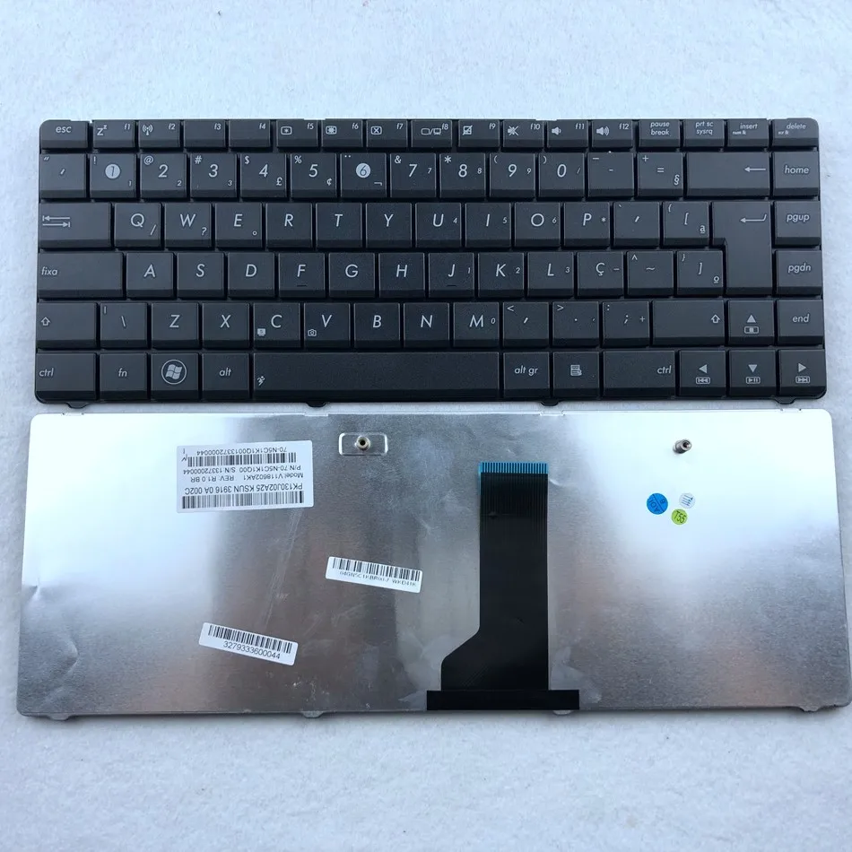 Бразильская Клавиатура для ноутбука Asus X43B X43U K43T K43B X43BY K43TY K43U K43TK BR