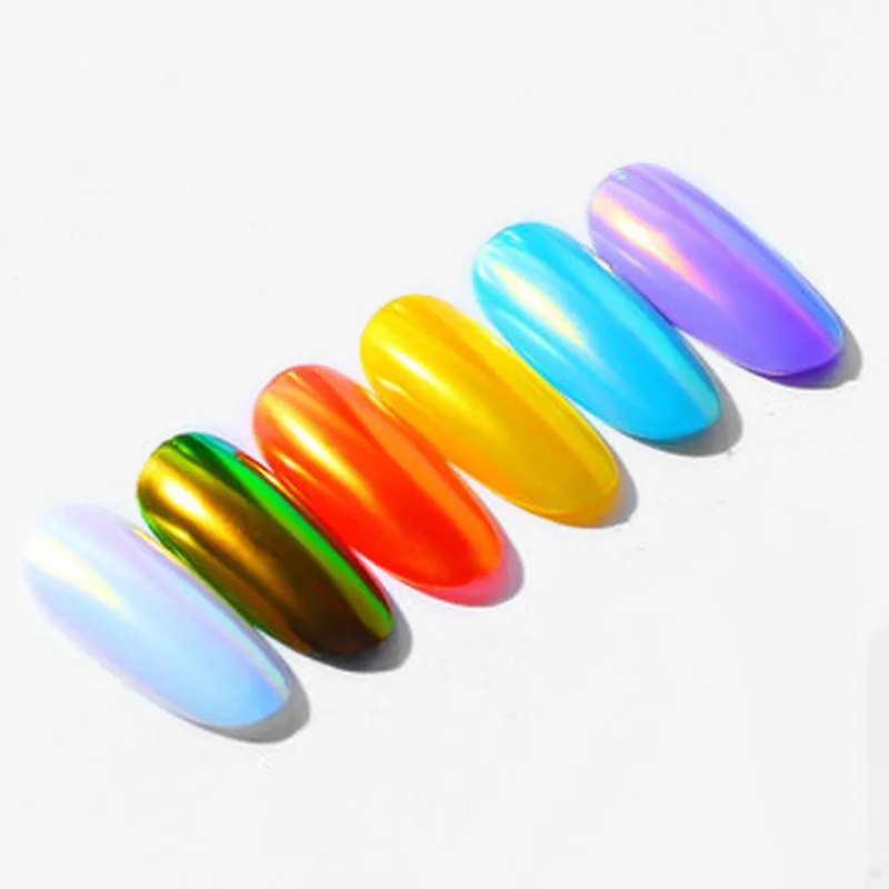 0 2 г перламутровый Блестящий Порошок для ногтей Русалка блестящая пыль красивый