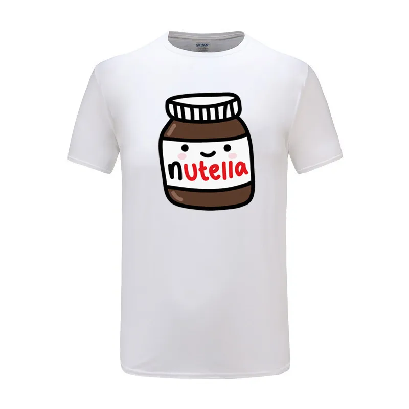 

Футболка Мужская/женская с принтом Nutella Kawaii, 2021 хлопок