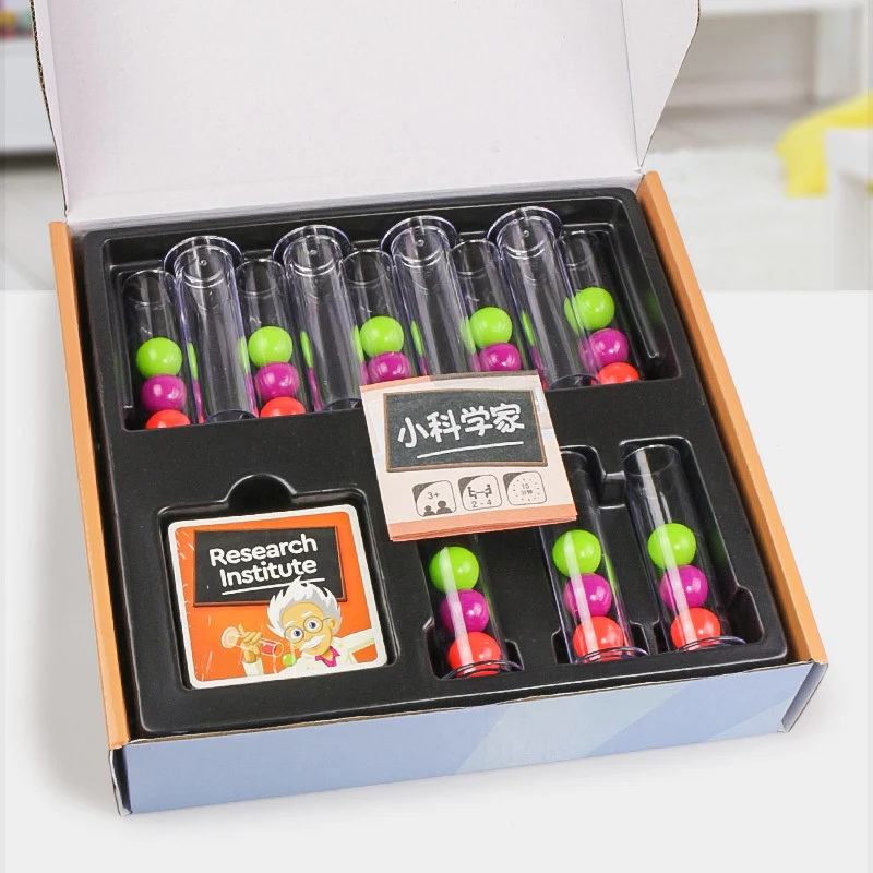 Маленькая Учёная лабораторная тематическая игра логическое мышление настольная