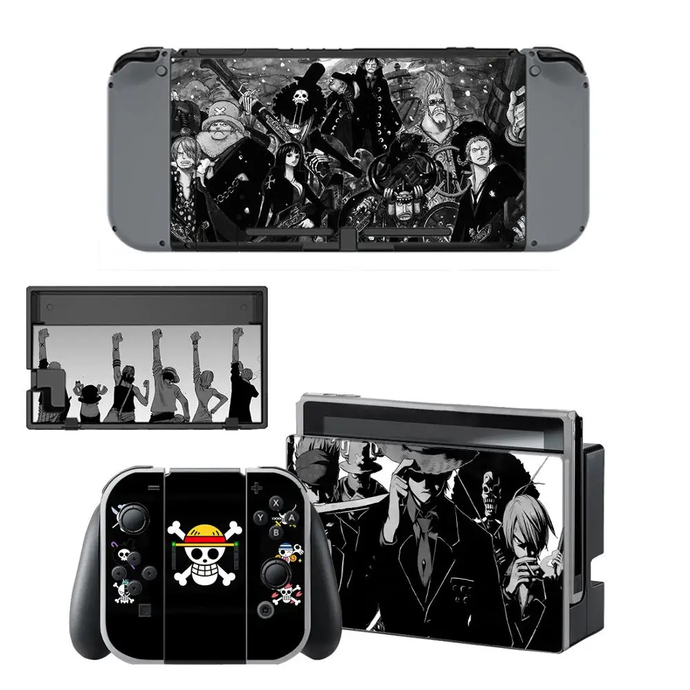 Аниме One Piece Luffy Skin Sticker vinyl для NintendoSwitch консоли Nintendo Switch NS и контроллера Joy