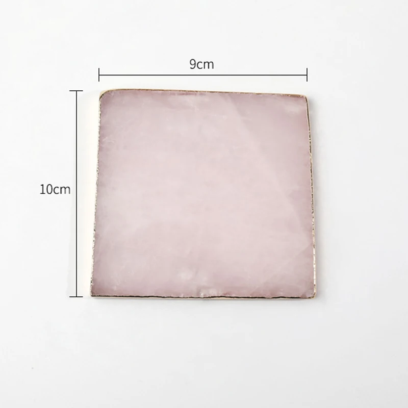 

Fire Lacquer Seal Release Pad Emerald Marble Pad Heat Insulation Pad Wax Stamp Accessories Anti-stick Template Diameter 6.5 cm