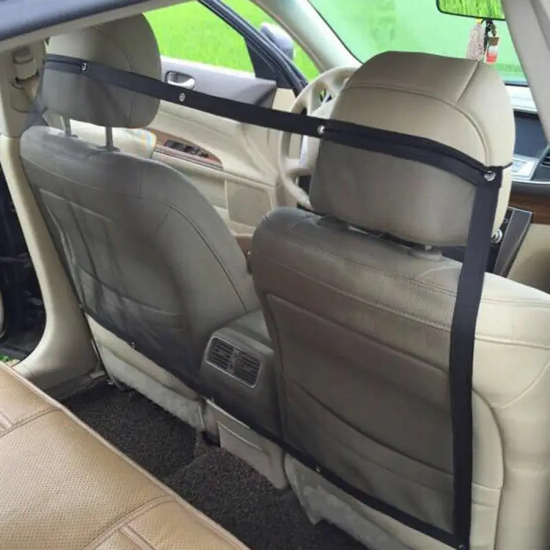 

Car Truck Van Pet Dog Safety Travel Isolation Net Back Seat Barrier Mesh 115X62