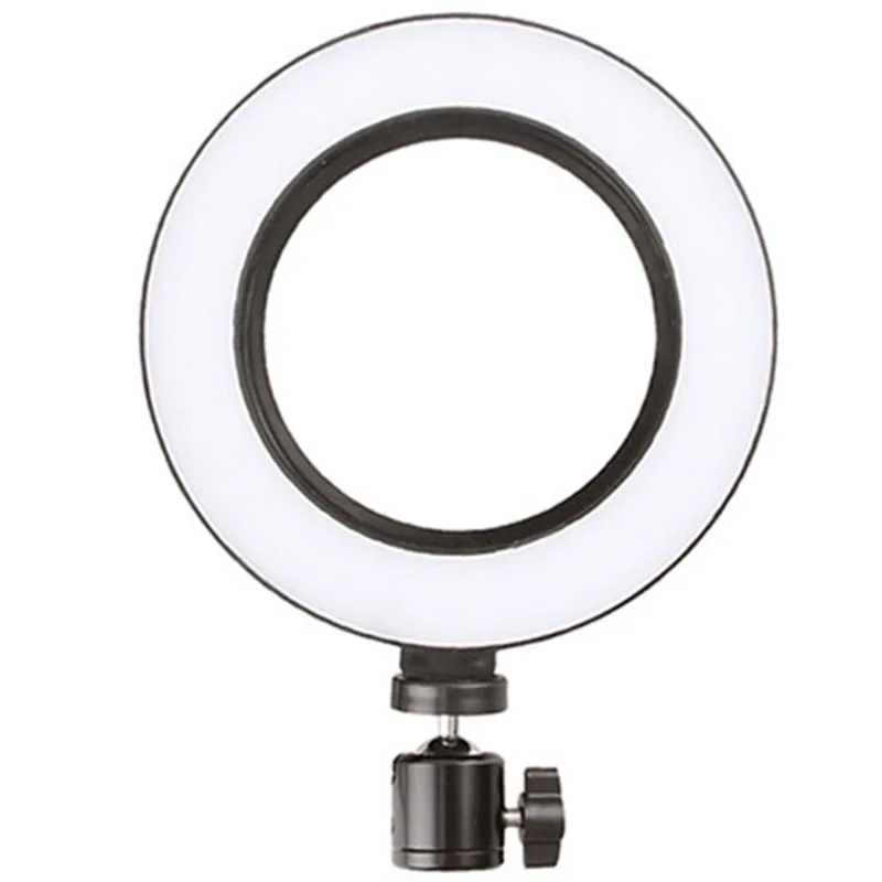 Фотография СВЕТОДИОДНЫЙ селфи кольцо света 16 см трехскоростное плавное