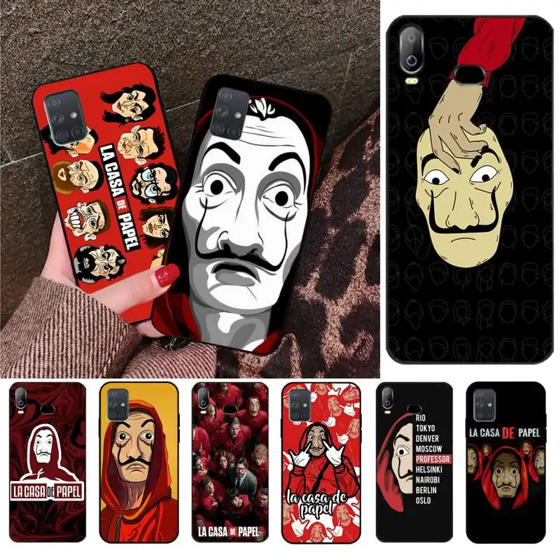 

Spain TV La Casa de Papel Soft Silicone Phone Cover For Samsung Galaxy A01 A11 A31 A81 A10 A20 A30 A40 A50 A70 A80 A71 A91 A51