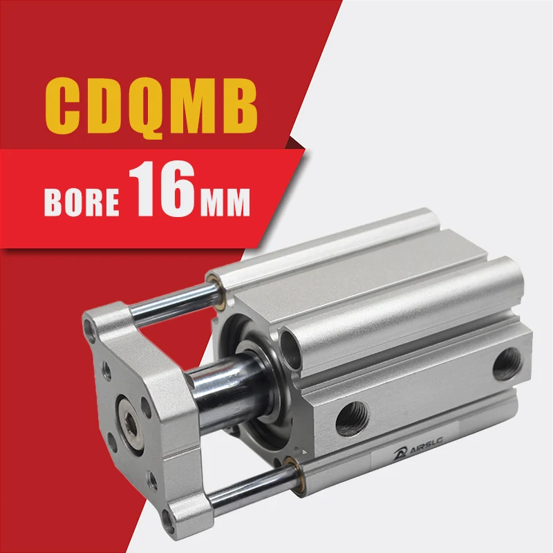 

CQMB/CDQMB16 Smc New Original Bore:16mm Stroke 5-100mm Compact Cylinder Standard Type Double Acting,Single Rod