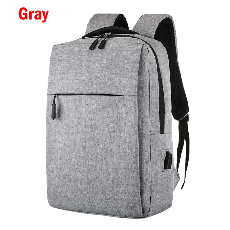 Grey2 WENYUJH, рюкзак для путешествий с usb зарядкой, Противоугонный, для женщин и мужчин, для путешествий и работы, водонепроницаемый рюкзак для ноутбука, школьная сумка на плечо - Цвет: Grey2