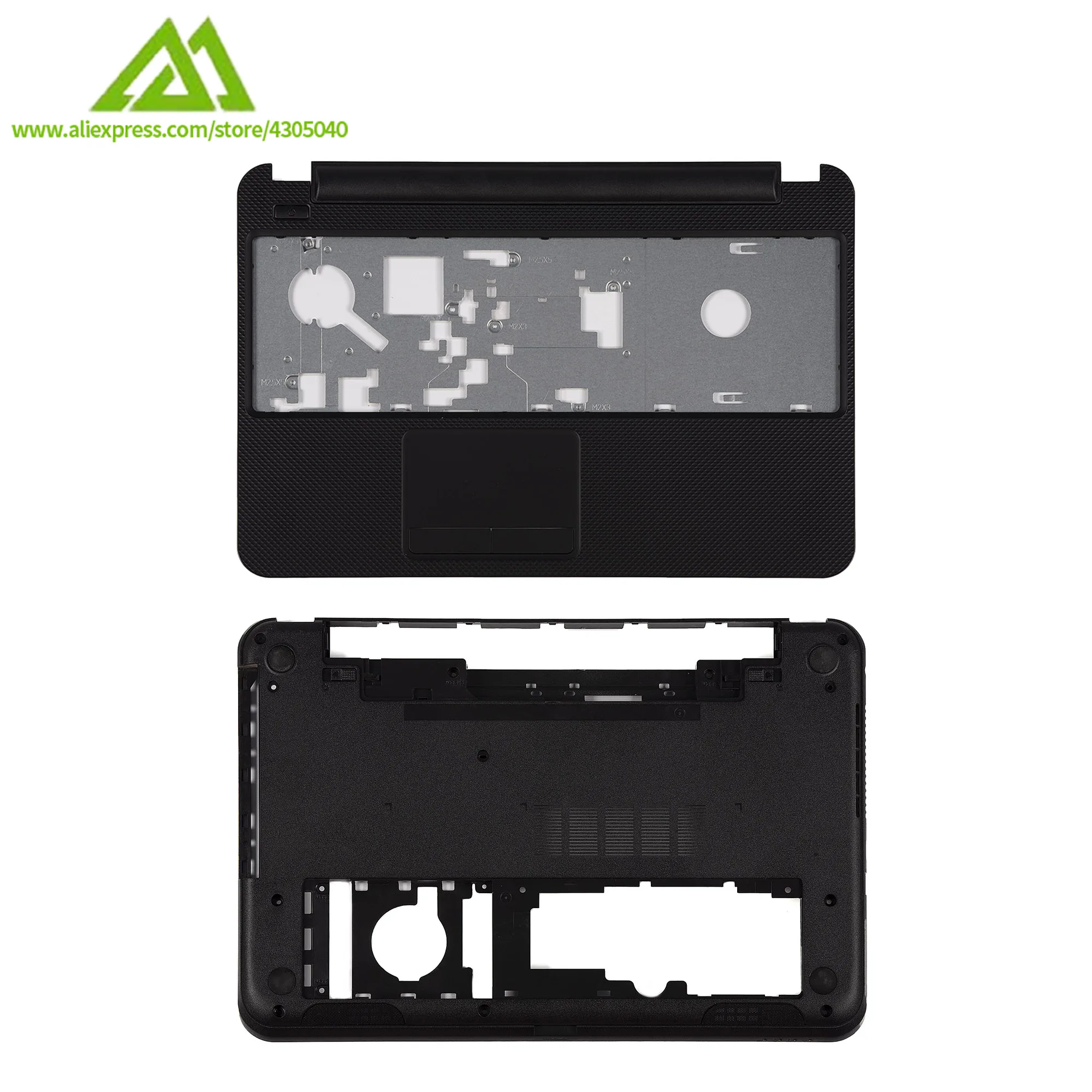 

New Laptop Cover For DELL Inspiron 15R 3521 15VD-3521 2521 3537 3521 Palmrest Upper Cover/Bottom Case Base Cover 0R8WT4