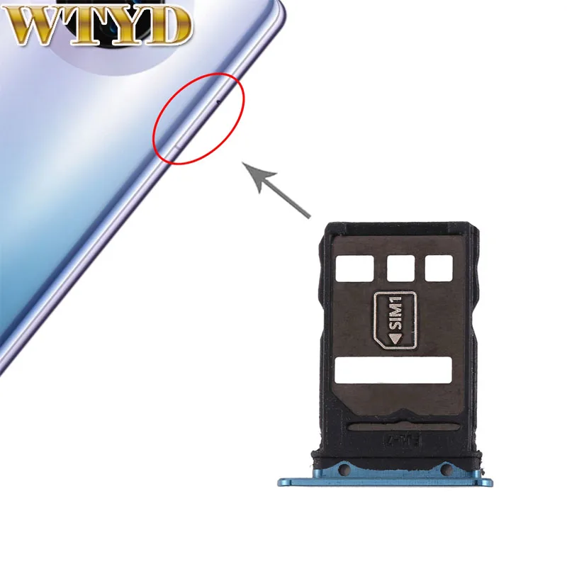 Лоток для SIM карты NM лоток Huawei Mate 30 слот запасная часть гибкий кабель часть|Шлейфы