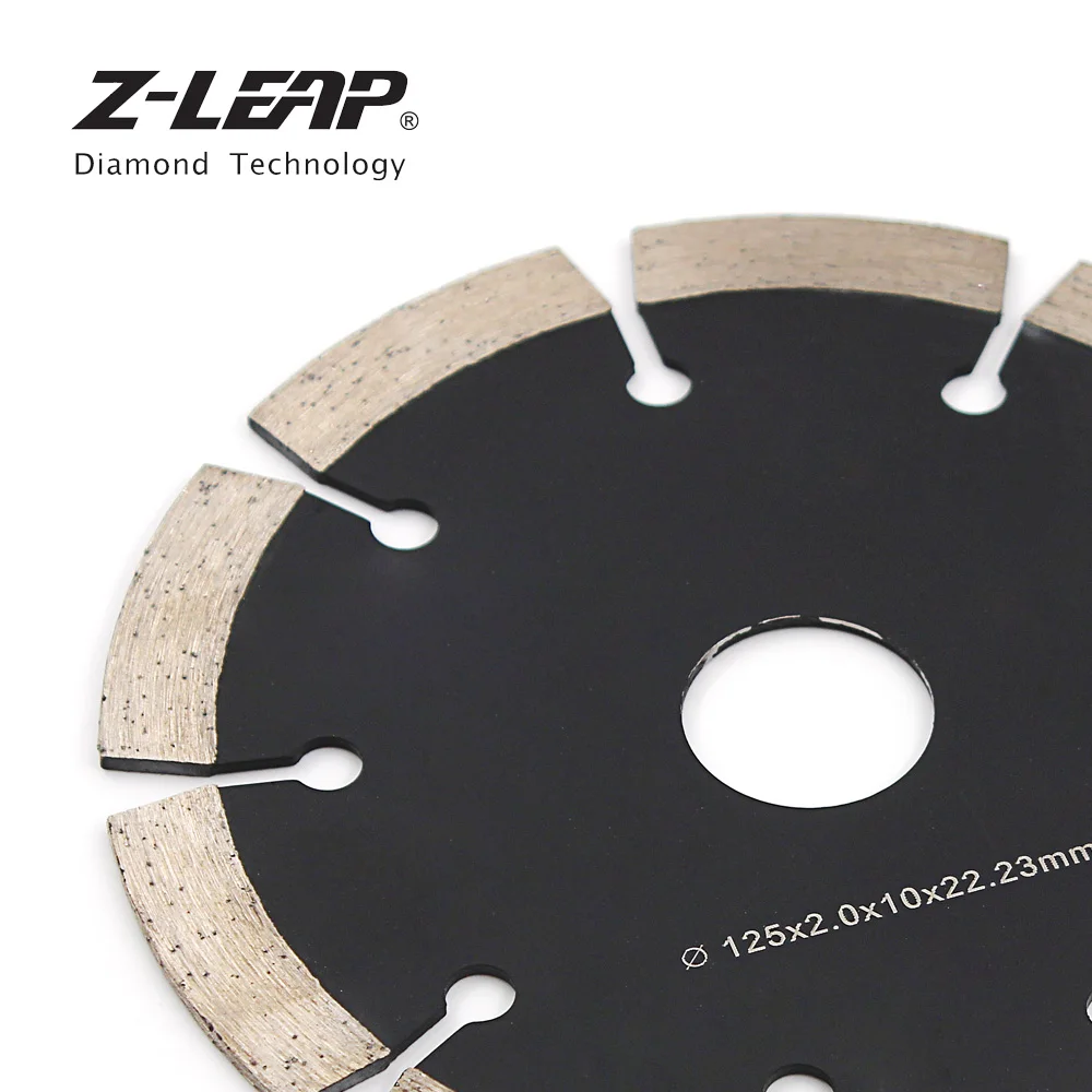 Бриллиантовое полотно для пилы Z-LEAP 1 шт. 125 мм 5 дюймов диск резки гранита мрамора