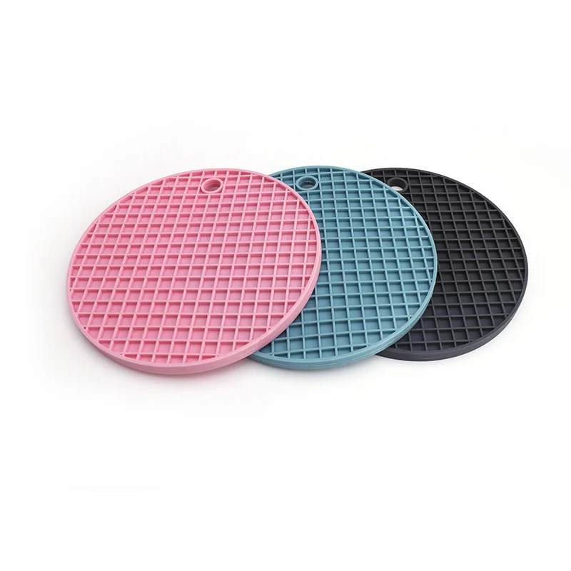 

Silicone Multifunctional Cup Mat Coasters Colorful Coaster Creative Non-slip Insulation Pad Heat Resistant Table Placemat Tools