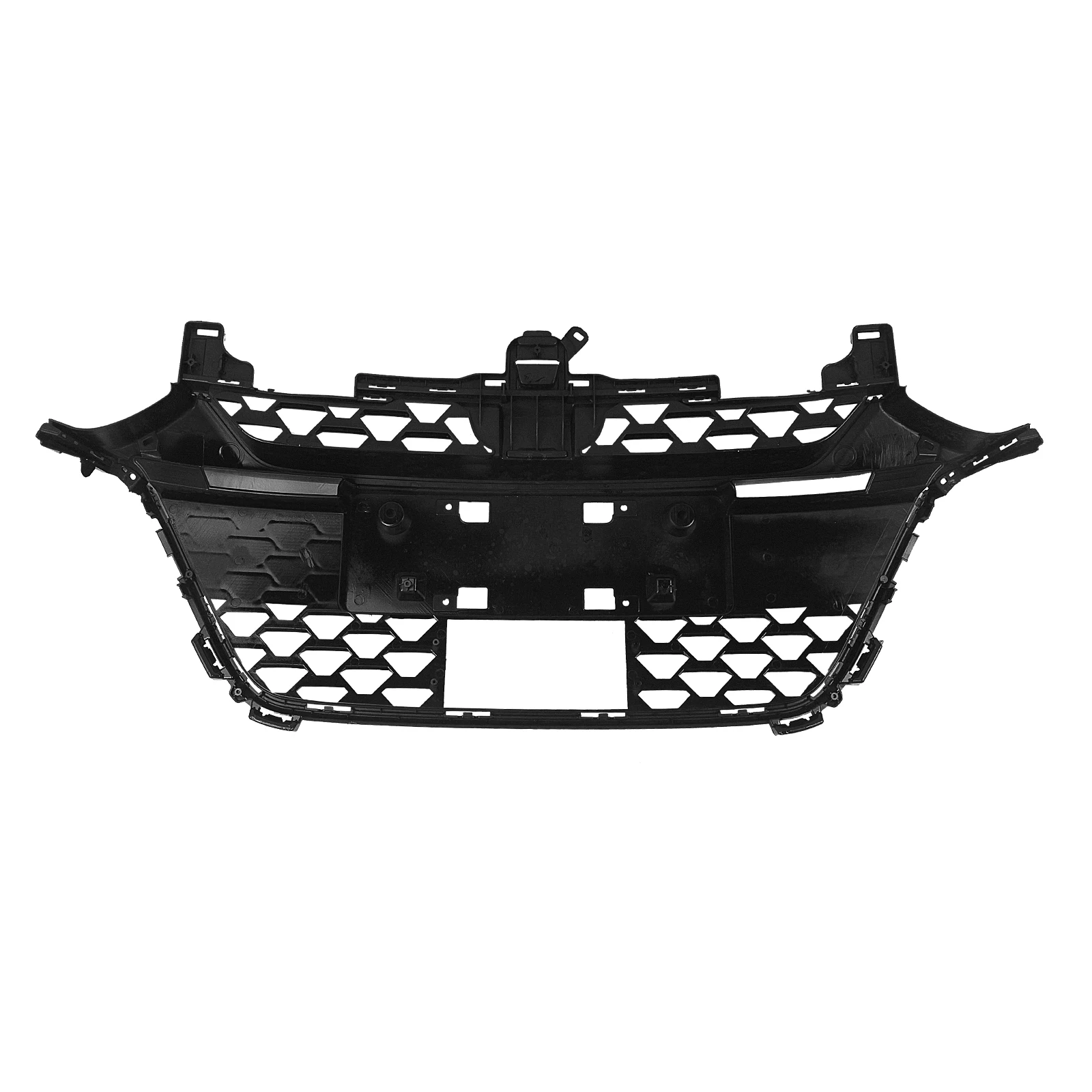 Front Grille Racing Grill For Honda Accord 2018-2020 Honeycomb Style Black Replacement Car Upper Bumper Hood Mesh Body Kit Grid images - 6