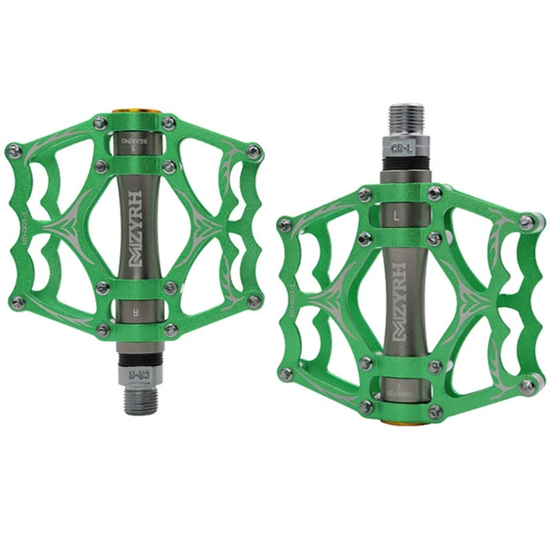 

1Pair Road Bike Non-slip Flat Pedals Aluminum Alloy 3 Sealed Bearings Pedals