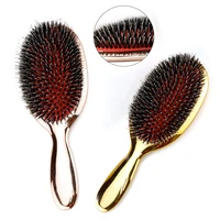 boar bristle womens hair brush combs for hair care curly detangler brush wholesale professional salon hairdressing styling tool