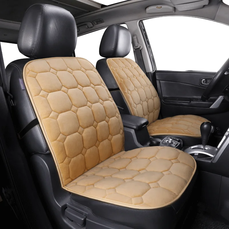 Economici Coprisedile Per Auto Invernale Cuscino Per Sedile Anteriore Per Auto Con Schienale Antiscivolo Breve Peluche Sedia Calda Cuscino Per Sedile Automatico Cuscino Per Tappetino Protettivo