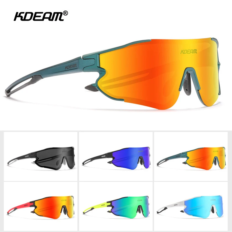 

2021 Men Women's Cycling Sunglasses Outdoor Sports Polarized Sun Glasses Mountain Road Bike Eyewear MTB Bicycle Goggles