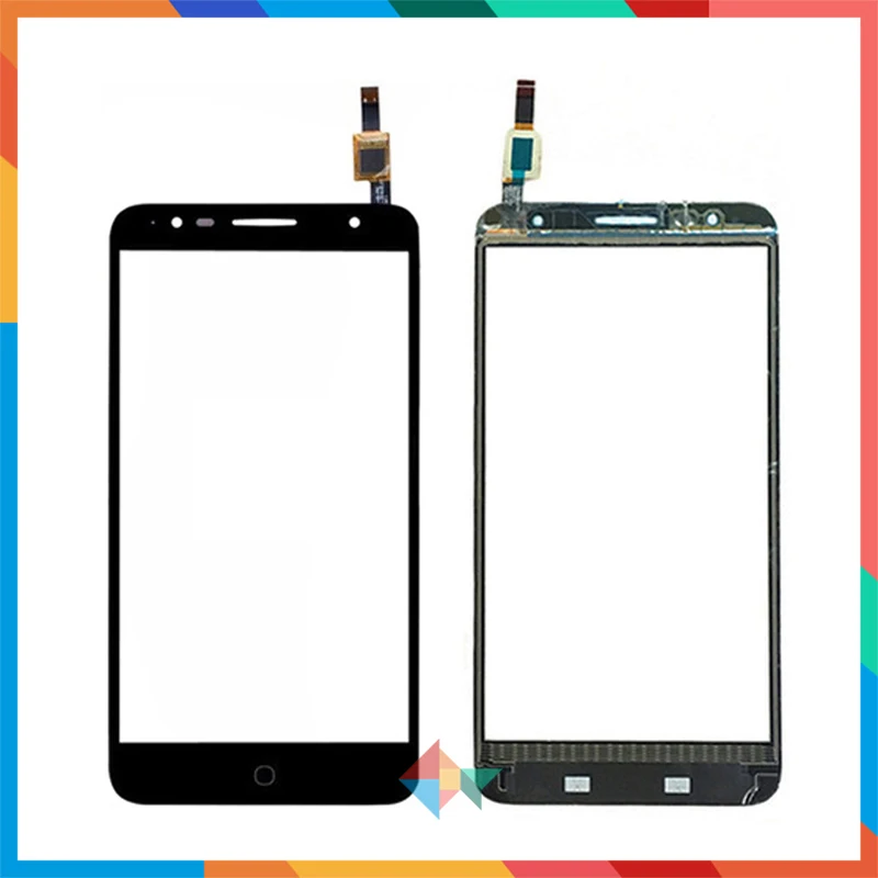 

10pcs/lot 5.5" For Alcatel One Touch Pop 4 plus OT5056 5056 5056A 5056D Touch Screen Digitizer Front Glass Lens Sensor Panel