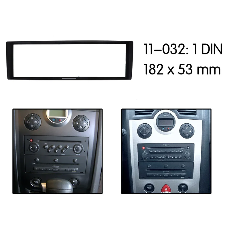 Din Радио панель для Renault Clio Modus Megane Scenic Stereo Dash Kit установка фасции рамка | Автомобили