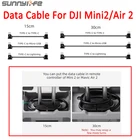 Пульт дистанционного управления для DJI Mini 2Air 2, 1 м, кабель для передачи данных, провод для телефона Iphoneпланшета, TYPE-C IOS для DJI Mavic Drone Ac