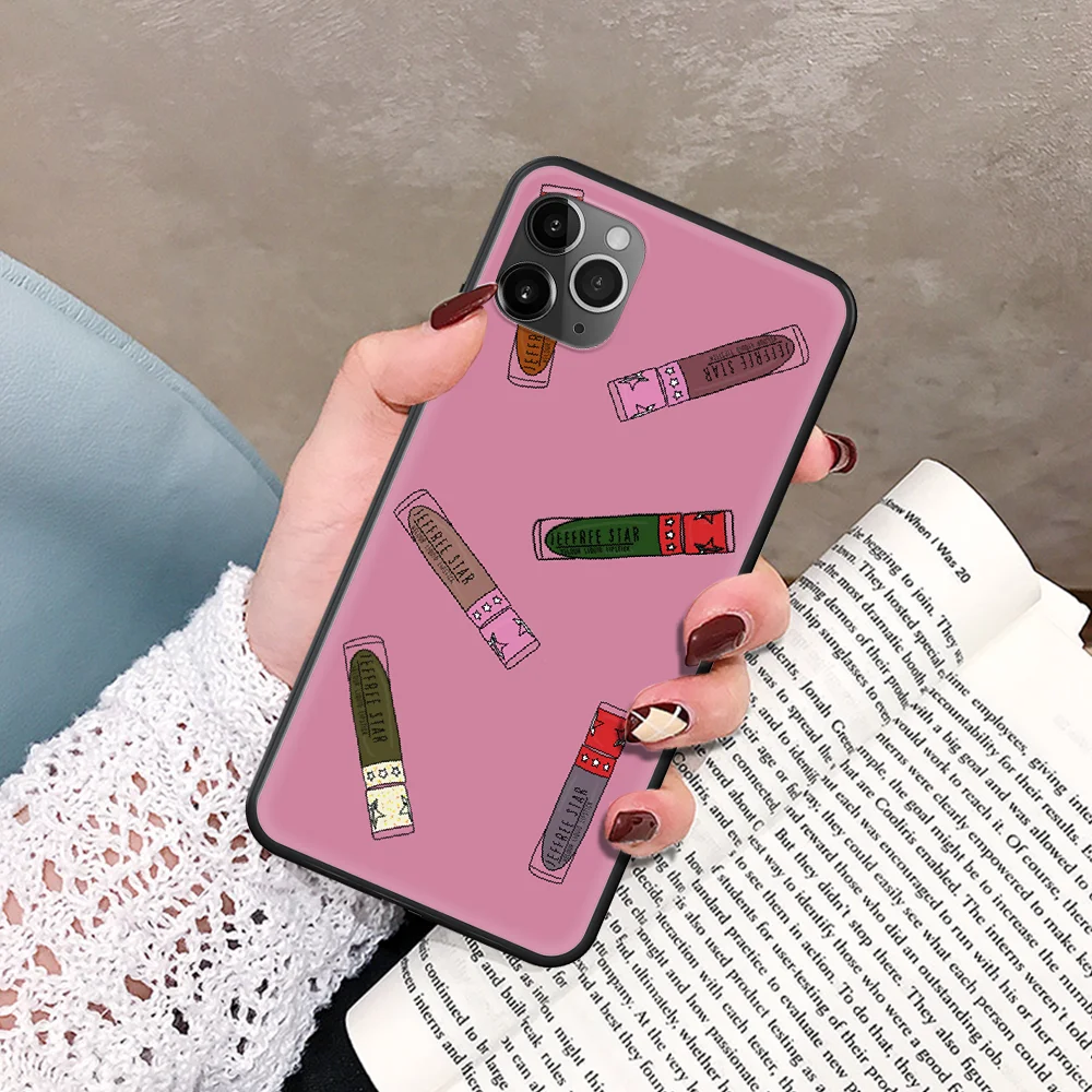 

Fashion Stars Jeffrees Phone Case For IPhone 5 5S SE 5C 6 6S 7 8 Plus X XS XR 11 12 Mini Pro Max 2020 black Etui Silicone Cover