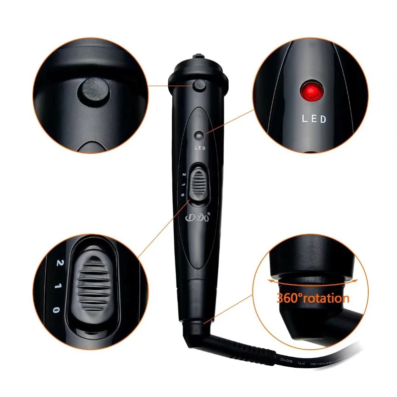 5 в 1 щипцы для завивки волос с керамическим покрытием | Дом и сад