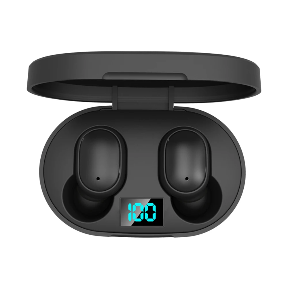 TWS наушники E6S с поддержкой Bluetooth 5 0 и зарядным футляром на 280 мА · ч|Наушники
