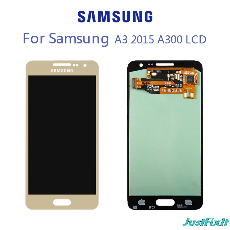 Для SAMSUNG Galaxy A3 2015 A300H A300F A300FU LCD дисплей Супер AMOLED сенсорный экран дигитайзер Замена