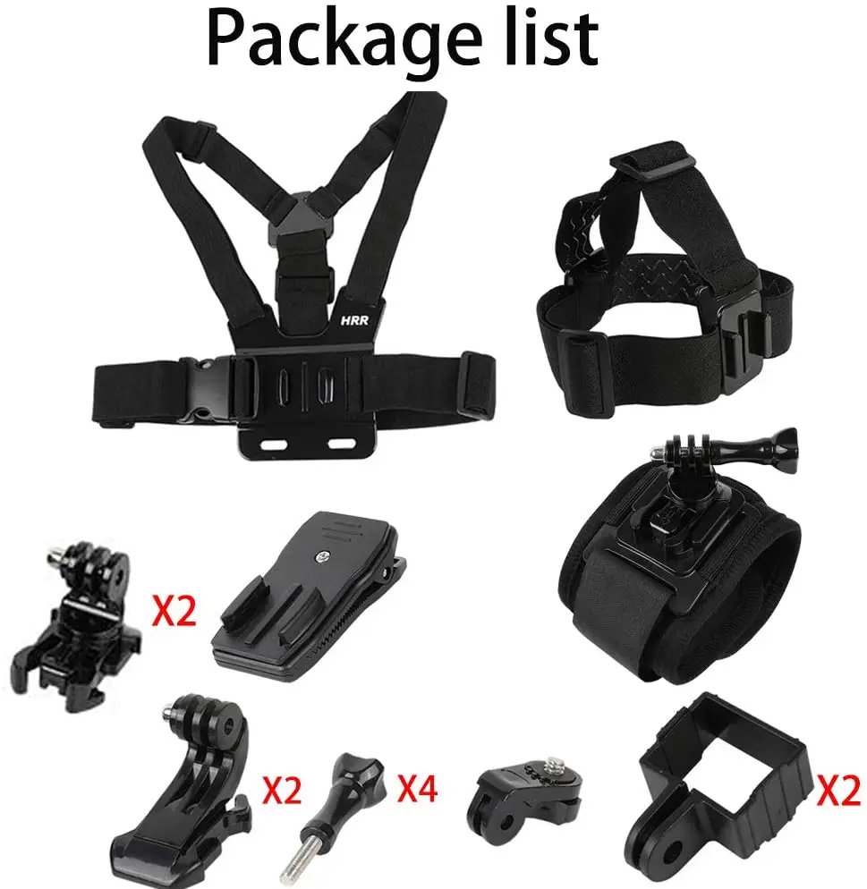 accessories kit for dji osmo pocket 2new quick release head strap mount chest mount harness backpack clip holder wrist strap free global shipping