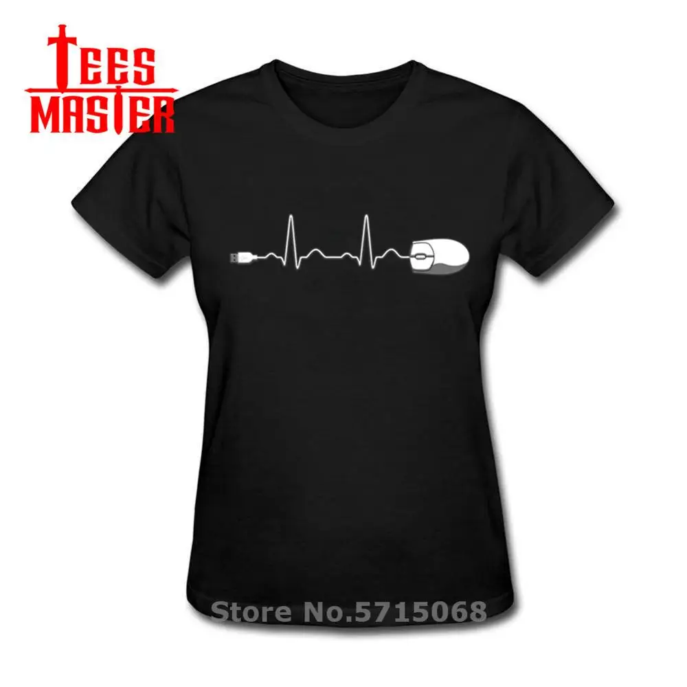Футболки с интересным дизайном для электрокардио женские Забавные футболки USB