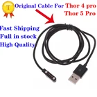 Оригинальный Zeblaze thor 4 pro Thor 5 pro, умные часы, 4-контактный зарядный кабель, магнитный USB-кабель для зарядки, более мягкий