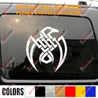 Переводная наклейка Odin Raven, Викинг норвежский, Nord, Норвегия, Виниловая наклейка с узлом