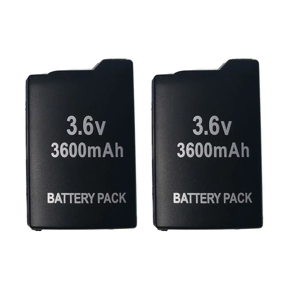 2 упаковки 3 6 в аккумуляторная батарея для Sony PSP-110 PSP 1000 FAT PlayStation Portable PSP1000 консоль |