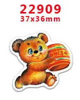 PR-22909 Наборы для творчества Герой мультфильма с плоской задней частью Плоские наклейки 30 штук. PR-21800-22919 - Цвет: PR-22909