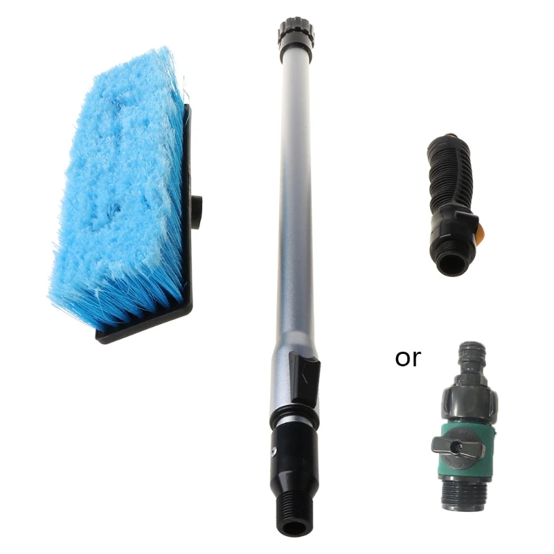 

Щетка для промывки автомобиля, телескопическая ручка, мягкая чистящая головка, трейлер для мойки RV