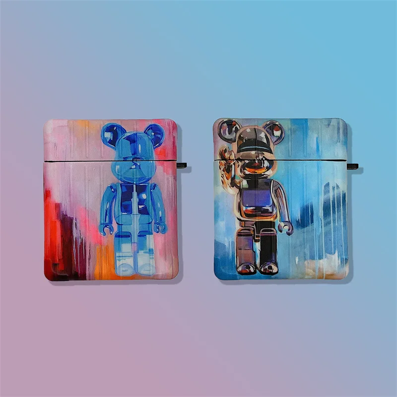 

The Gradient Teddy Bear Earphone Case AirPods 1 Case AirPods 2 Case Airpods Pro Case Airpod 3 Case Earphone Accessories Case