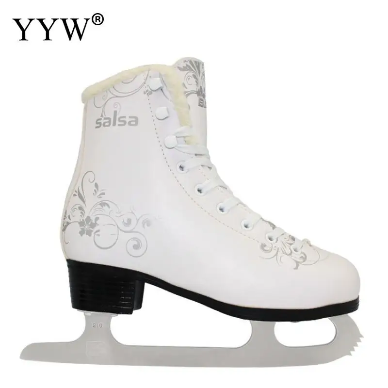 Взрослые Дети профессиональные теплые утепленные фигурки Катание на коньках лед