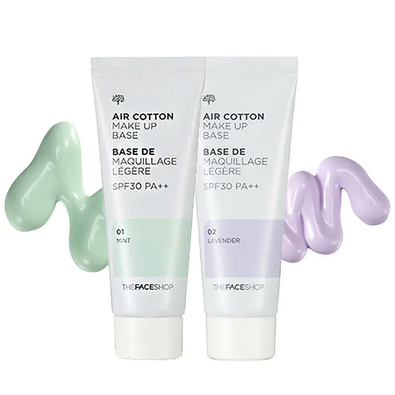 THE FACE SHOP теплозащитные воздушные рубашки для малышей Make Up база (SPF30/PA ) 40 мл Праймер