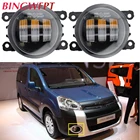 Сверхъяркие светодиодсветодиодный Противотуманные фары в сборе для Citroen DS3 2011-2015 для Peugeot 307 хэтчбек 3A 3C 2000-2008