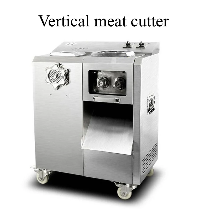 

Коммерческая напольная мясорубка, нержавеющая сталь, слайсер, электрическая мясорубка 220 В/110 В