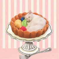 cute cat bed warm pet house kitten cave cushion comfort cat house dog basket tent puppy nest small dog mat supplies bed for cats